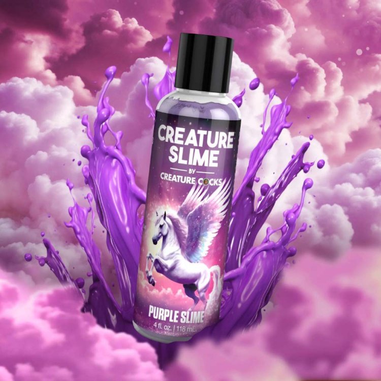 (image for) Creature Slime - Purple H2O Lube - 4oz