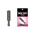 (image for) Enamel Pin: Spank Me Paddle - Grey/Gold