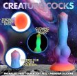 (image for) Space Glow-in-Dark Silicone Alien Dildo