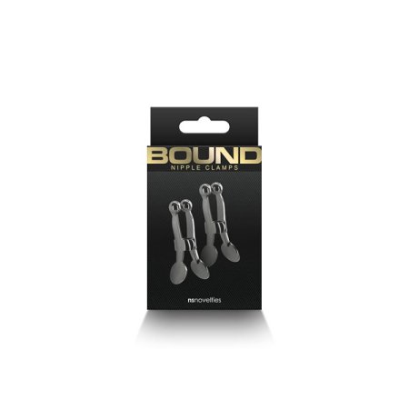 (image for) Bound Nipple Clamps - C1 - Gunmetal