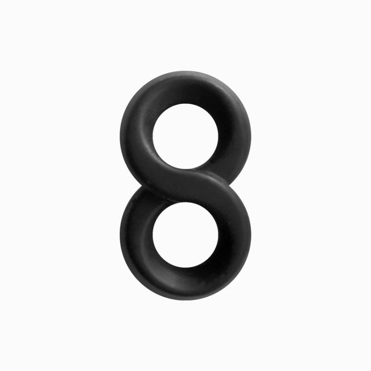 (image for) Renegade Infinity Cock Ring - Black