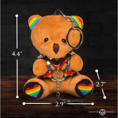 (image for) Pride Teddy Bear Keychain