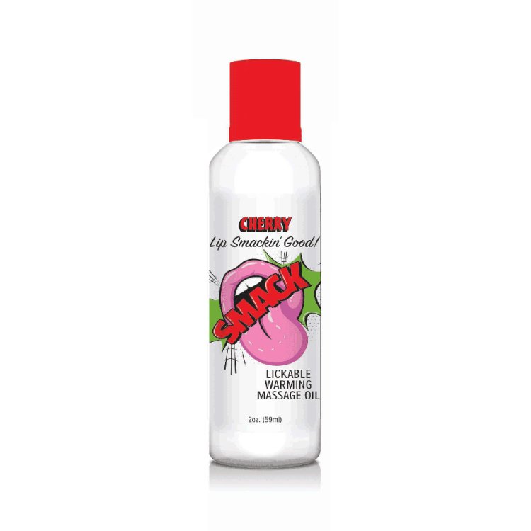 (image for) Warming & Lickable Massage Oil Cherry