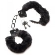(image for) Cuffed in Fur Furry Handcuffs - Black