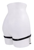 (image for) Chain Lace Garters - Black
