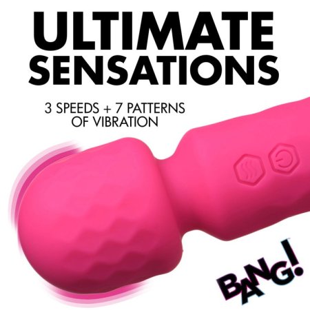 (image for) 10X Mini Silicone Wand - Pink
