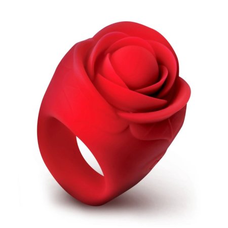 (image for) Rose Ring Discreet Finger Vibrator