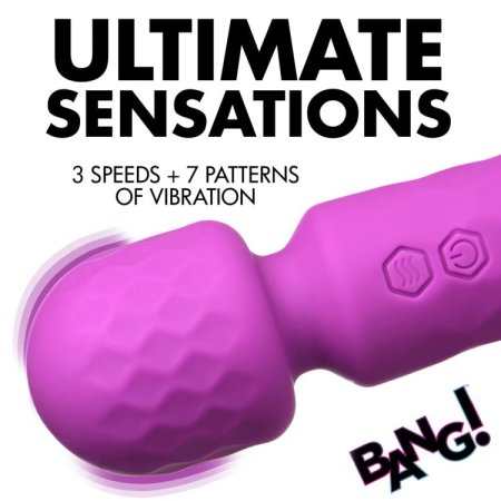 (image for) 10X Mini Silicone Wand - Purple