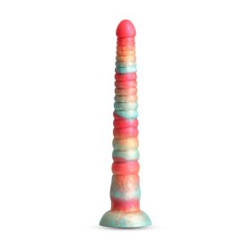 (image for) Colours - Stacked - 12" Dildo - Red/Gold