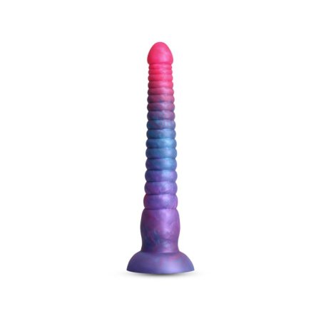 (image for) Colours - Stacked - 9" Dildo - Pink/Blue