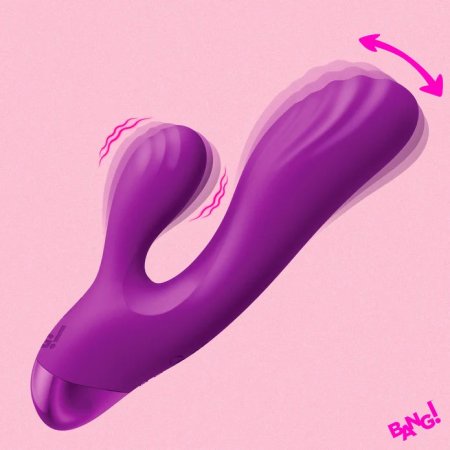 (image for) Flexible G-Spot Silicone Rabbit Vibrator