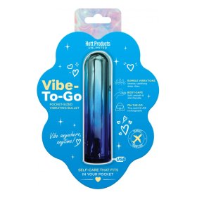 VIBE TO GO. Gradient Color Bullet. 10 Frequencies. 4.1 Inch. BLUE VIBE TO GO. Gradient Color Bullet. 10 Frequencies. 4.1 Inch. BLUE