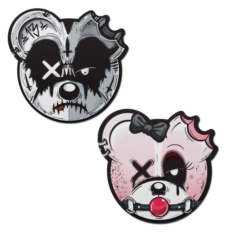 (image for) Scummy Bears Gothic AF Zombie Pasties