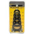 (image for) BoneYard Silicone Ring 5 Pcs Kit - Black
