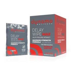 Dynamo Wellness Maximum Strength Delay Wipe 7.5% Candy Bowl of 144