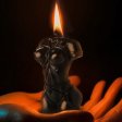 (image for) Bound Goddess Drip Candle - Black
