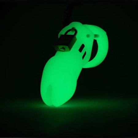 (image for) CB-6000 Cock Cage Kit - Glow in Dark