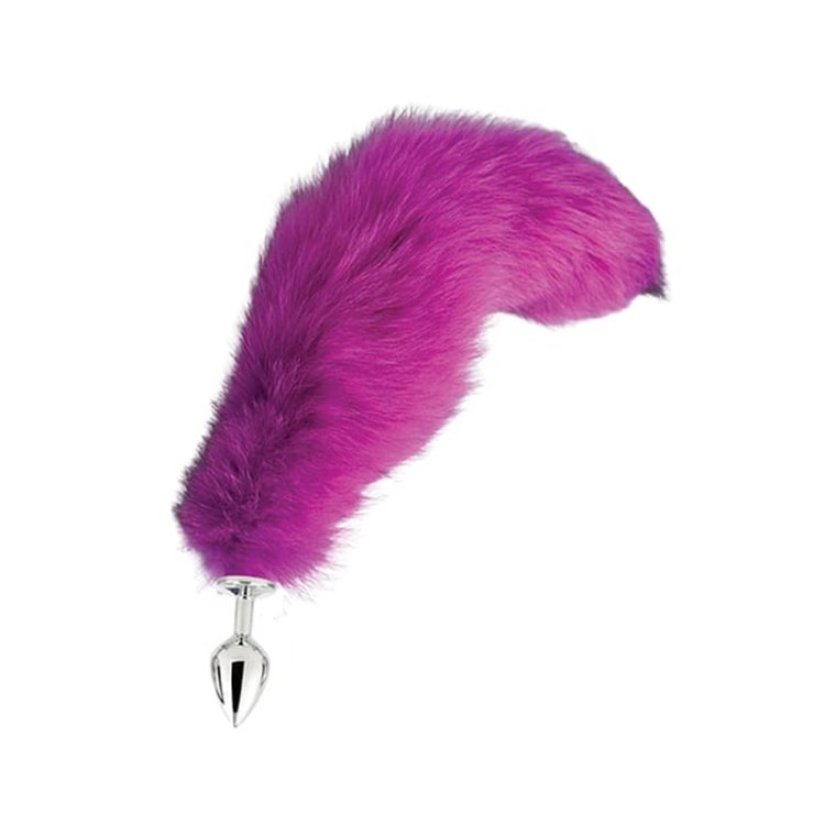(image for) Foxtail Plug - Medium - HOT PINK
