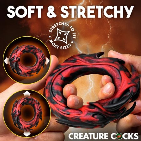 (image for) Hell Fang Silicone Cock Ring