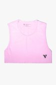 (image for) Unisex Small - Mini Crop Top Sheer - Taffy