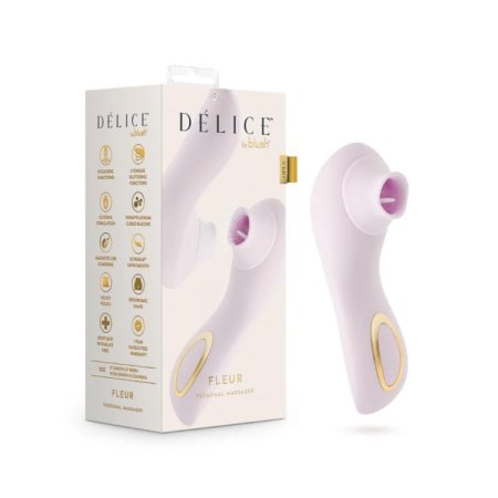(image for) Delice - Fleur - Clitoral, Fluttering & Suction Personal Massager