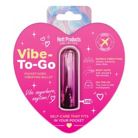 VIBE TO GO. Gradient Color Bullet. 10 Frequencies. 2.3 Inch. PINK VIBE TO GO. Gradient Color Bullet. 10 Frequencies. 2.3 Inch. PINK