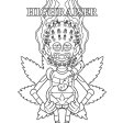 (image for) Killer Buds Colouring Book
