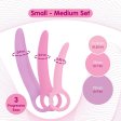 (image for) Curved Dilators - 3pc Set Small - Medium