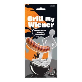 Grill My Wiener - Stainless Steel Hot Dog Grill Stand