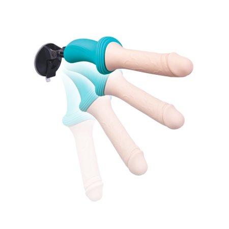 (image for) b-Vibe Realistic Thrusting Dildo Machine