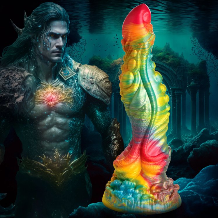 (image for) Majestic Merman Silicone Dildo