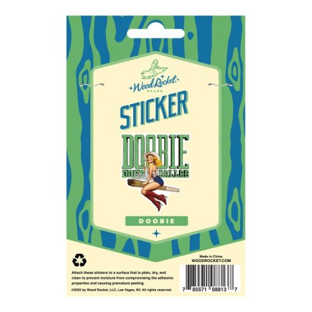 (image for) Doobie Does Dallas Sticker