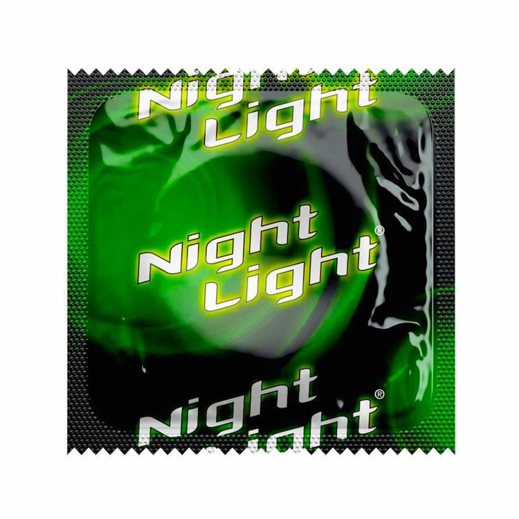 (image for) Night Light Glow In Dark Condoms - Bowl of 144