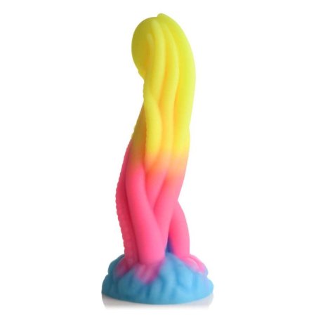 (image for) Tenta-Glow Silicone Glow-In-Dark Dildo