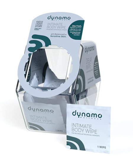 (image for) Dynamo Wellness Intimate Body Wipe in Candy Bowl - 100pcs