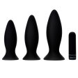 (image for) Adam & Eve Rechargeable Vibrating Anal Plug Trainer Kit
