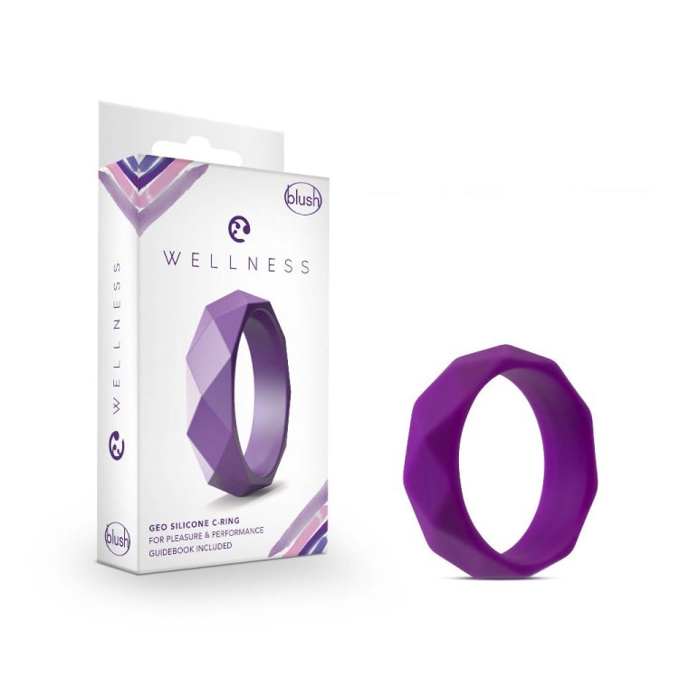 (image for) Wellness - Geo C Ring - Purple