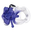 (image for) WET DREAMS - DREAM BOY - FLUTTER BUTTER JELLY COCK & BALL SLING 10 FREQ BULLET GRADIENT COLOR PURPLE