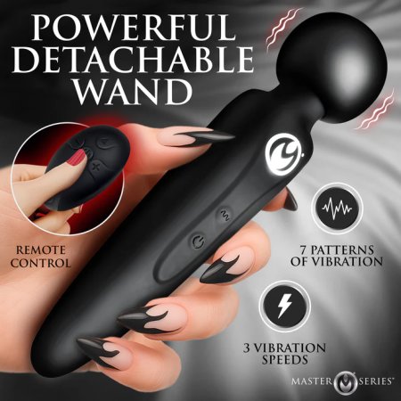 (image for) Thunderstick Thigh Strap Vibrating Wand w/ remote