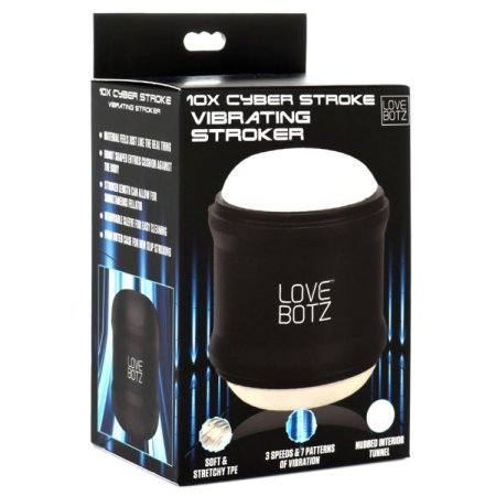 (image for) 10X Cyber Stroke Vibrating Stroker