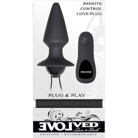 Evolved Plug & Play w RemoteButt Plug Evolved Plug & Play w RemoteButt Plug