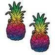 (image for) Rainbow Pineapple Sparkling Pasties