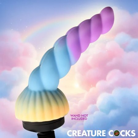 (image for) Unicorn Head Silicone Wand Attachment