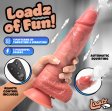 (image for) JOCK Thrusting, Vibrating, & Squirting Dildo w/ remote