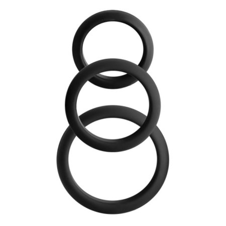 (image for) Adore U Höm - Cockring Set - Black