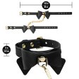 (image for) Temptasia Ardor - Silicone Wrist & Ankle Restraints - Black with Bow