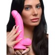 (image for) POP 7.5" Dildo with Balls - Pink