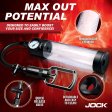 (image for) Pump Up Gauge Penis Pump with Pull Handle