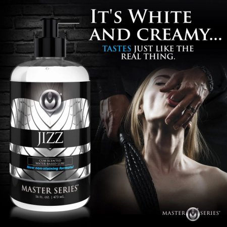 (image for) Jizz Cum-Scented Water-Based Lube 16oz