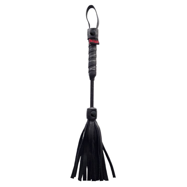 (image for) Mini Leather Flogger 10\" - Black